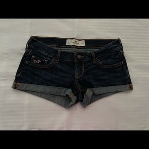 Low Rise Hollister Jean Shorts